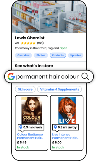 Lewis Chemist - Hair colour